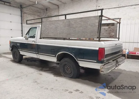 1991 Ford F250 from USA, damaged, VIN 2FTEF25Y4MCA06588